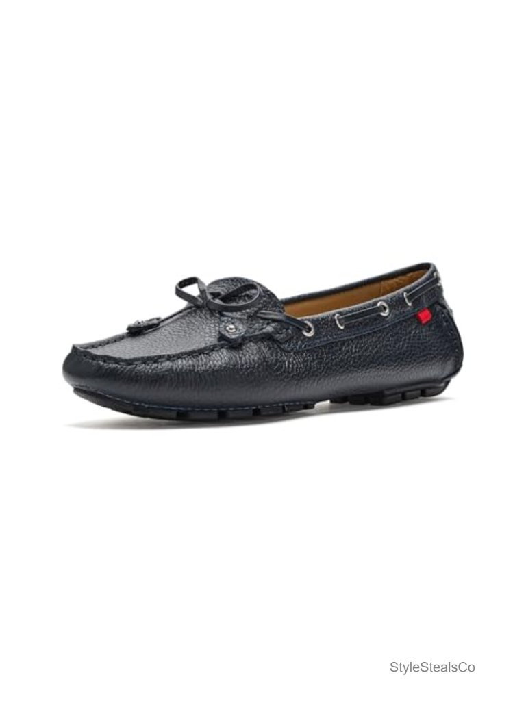 Napa Calf Leather Loafers With Gel Insole Tassel Driver Shoe